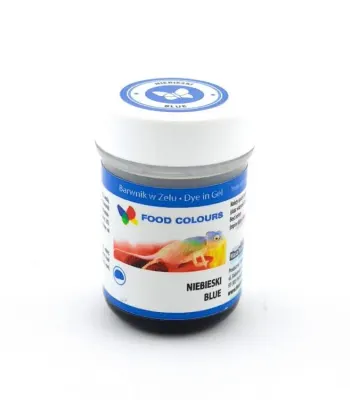 Gelová barva koncentrovaná modrá 35 g – Food Colours