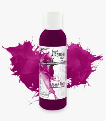 Airbrush barva tekutá Bishop Violet 135 ml – Food Colours