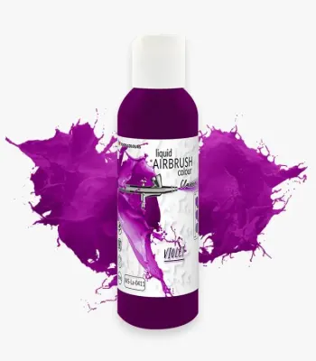 Tekutá airbrush barva Violet 135 ml – Food Colours
