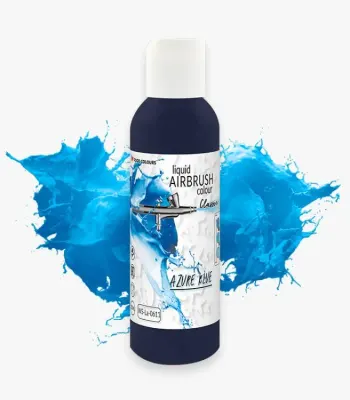 Airbrush barva tekutá Azure Blue 135 ml – Food Colours