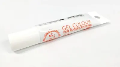 Gelová barva v tubě červená 20 g – Food Colours