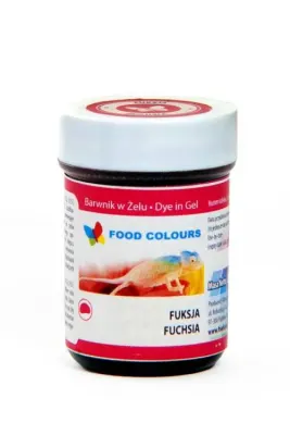 Gelová barva sytě růžová Fuchsia 35 g – Food Colours