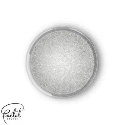 Dekorativní prachová perleťová barva Sparkling White 3,5 g – Fractal Colors