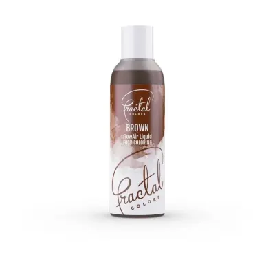 Tekutá airbrush barva hnědá 100 ml – Fractal