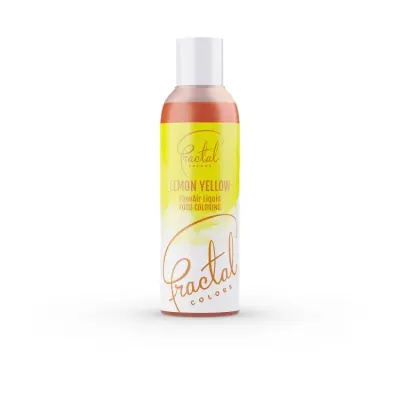 Airbrush barva tekutá Lemon Yellow 100 ml – Fractal