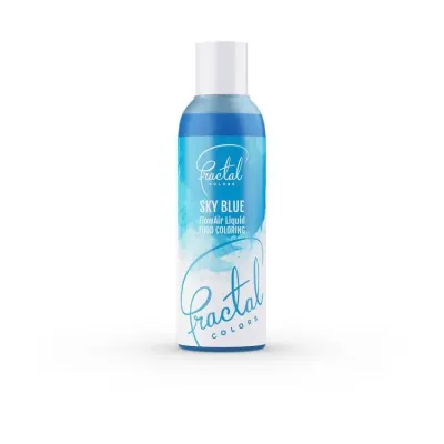 Airbrush barva tekutá Sky Blue 100 ml – Fractal