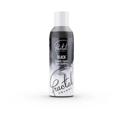 Tekutá airbrush barva černá 100 ml – Fractal