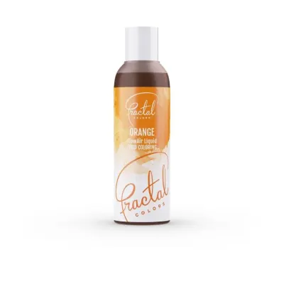 Tekutá airbrush barva oranžová 100 ml – Fractal