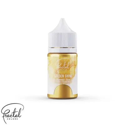 Airbrush tekutá perleťová barva Golden Shine 33 g – Fractal Colors