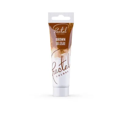 Gelová barva hnědá Brown 30 g – Fractal