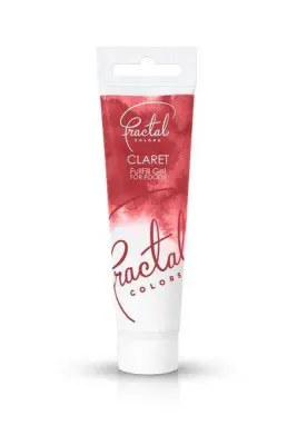 Gelová potravinářská barva Claret 30 g – Fractal