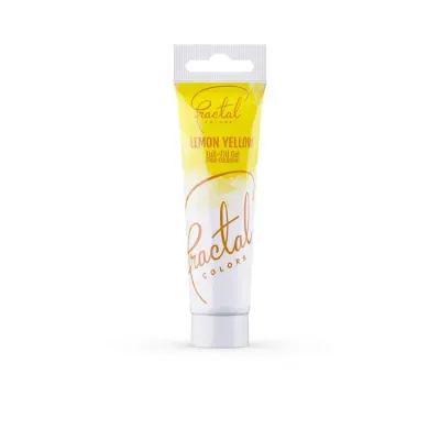 Gelová barva Lemon Yellow 30 g – Fractal