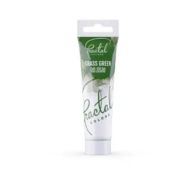 Gelová barva Grass Green travnatě zelená 30 g – Fractal