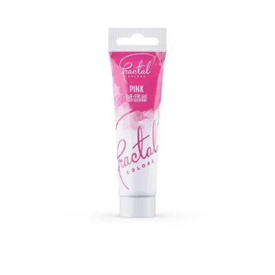 Gelová barva růžová Pink 30 g – Fractal