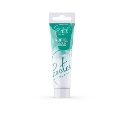 Gelová barva Menthol koncentrovaná 30 g – Fractal