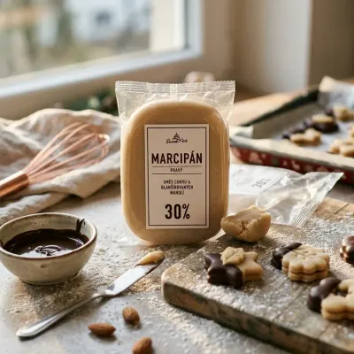 Pravý marcipán 30 % mandlí přírodní 1 kg – SweetArt