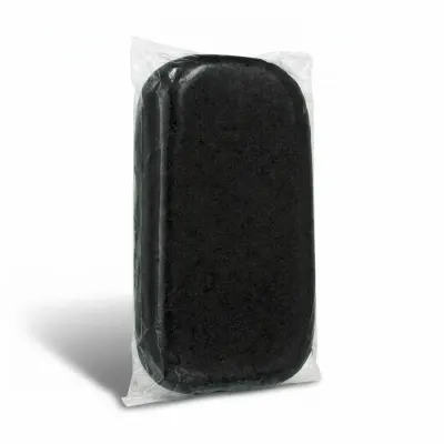 Marcipánový fondán s mandlemi černý 1 kg – SweetArt