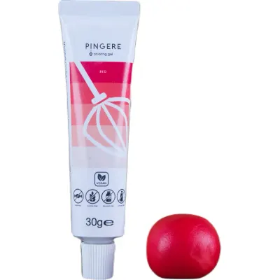 Gelová barva červená extra barvicí 30 g – K2