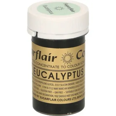 Gelová barva eucalyptus 25 g – Sugarflair