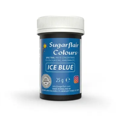 Gelová barva ledově modrá (ice blue) 25 g – Sugarflair