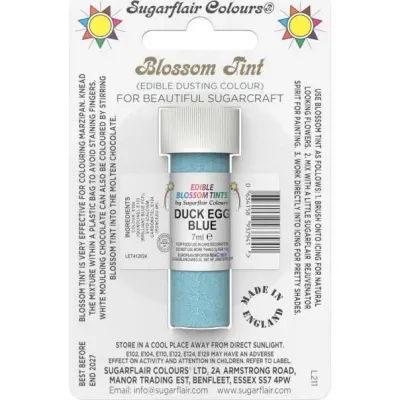 Jedlá prachová barva Duck Egg Blue 7 ml – Sugarflair