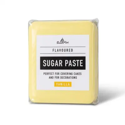 Potahovací a modelovací hmota pastelová žlutá 250 g – SweetArt