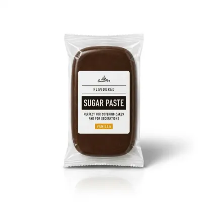 Fondán na dort hnědý vanilkový 250 g – SweetArt