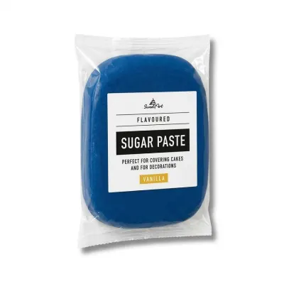 Fondán na dort modrý vanilkový 250 g – SweetArt