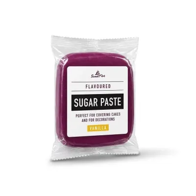 Fondán na dort fialový Neon Violet vanilkový 250 g – SweetArt