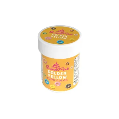 Gelová barva Golden Yellow 30 g – SweetArt