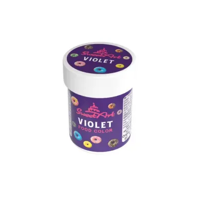 Gelová barva Violet 30 g – SweetArt