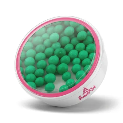 Cukrové perly vánoční zelené 5 mm 1 kg – SweetArt