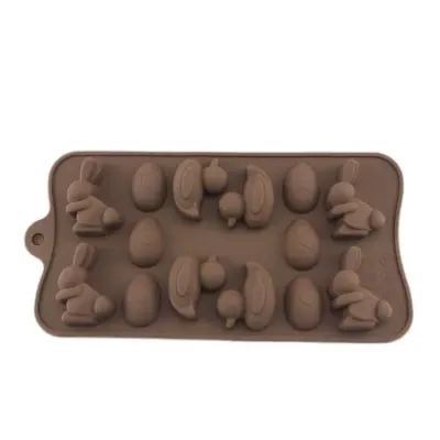 Silikonová forma na čokoládu Velikonoce (3–4,5 cm)