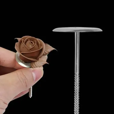 Cukrářský hřebík na výrobu květů z krému nerezový 4 cm