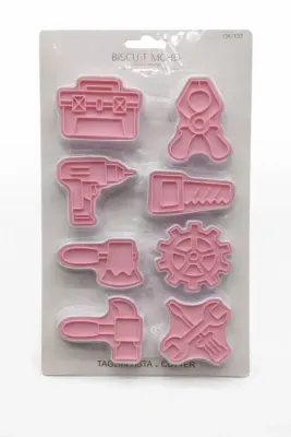 Plastové vypichovače Nářadí 4–6,3 cm, 8 ks