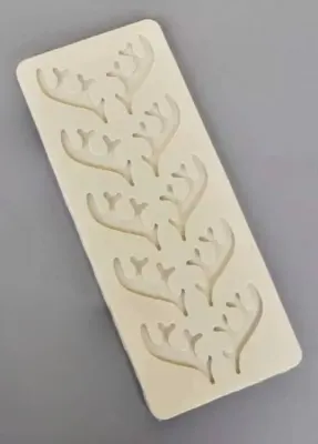 Silikonová forma Parohy 4,5 x 3,5 cm