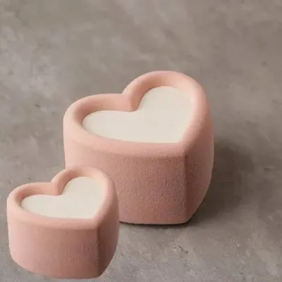 Silikonová forma na pečení a dezerty Srdce, 12 × 11,5 cm
