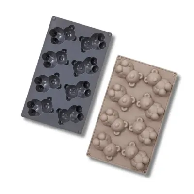 Silikonová forma Medvídci na pečení i mražené dezerty, 28,3 × 17 cm