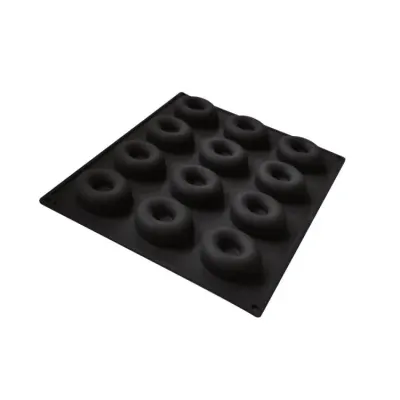 Silikonová pečicí forma na donuty 27 x 17 cm