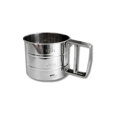 Mechanické síto na mouku a cukr, průměr 10 cm
