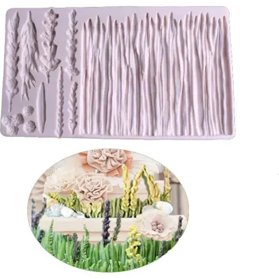 Silikonová formička luční kvítí 20x12 cm – Cakesicq