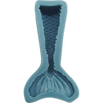 Silikonová formička ocas mořské panny 9 cm – Cakesicq