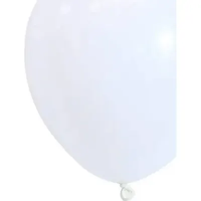 Latexové balónky bílé 30 cm, 50 ks – Cakesicq