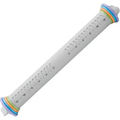 Váleček na těsto a potahovací hmotu 40cm s nástavci – Cakesicq