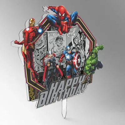 Zápich do dortu Avengers – Cakesicq