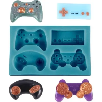 Silikonová forma gamer pro hráče 10x6 cm – Cakesicq