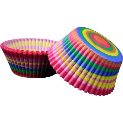 Cukrářské košíčky duha 50x30 mm 50 ks – Cakesicq