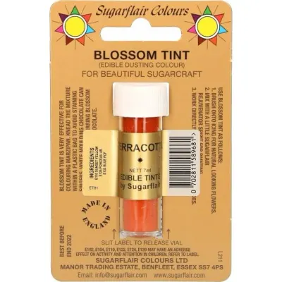 Jedlá prachová barva terracotta 7 ml – Sugarflair