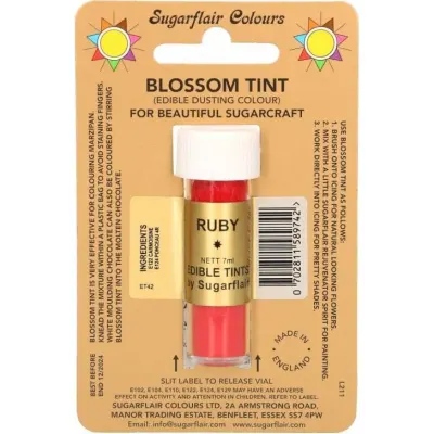 Jedlá prachová barva Ruby 7 ml – Sugarflair