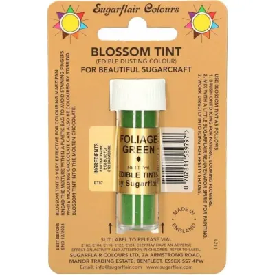 Jedlá prachová barva foliage green 7 ml – Sugarflair